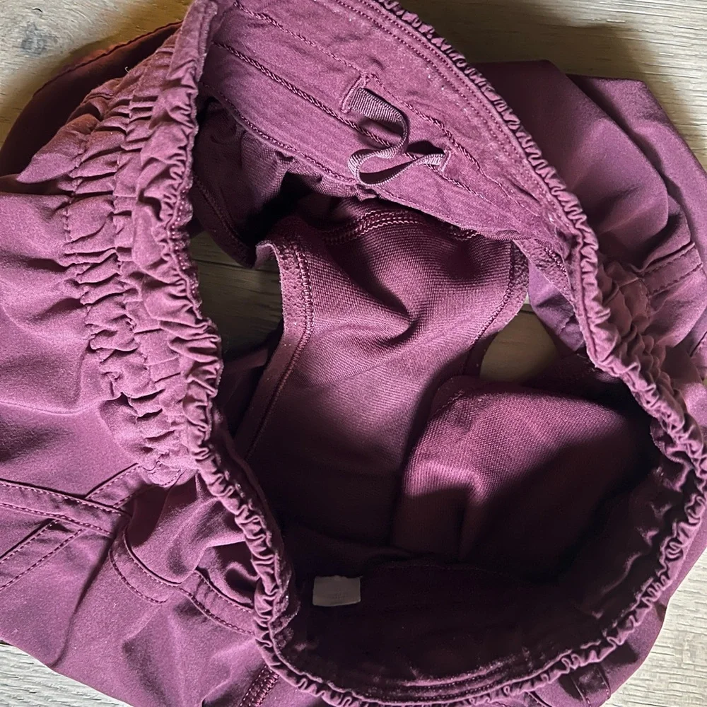lululemon athletica Goodnight Plum Track That High-Rise Lined Short 3" - Picture 8 of 10
